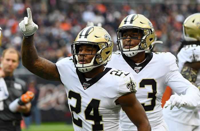 Safety Vonn Bell has Saints at #1